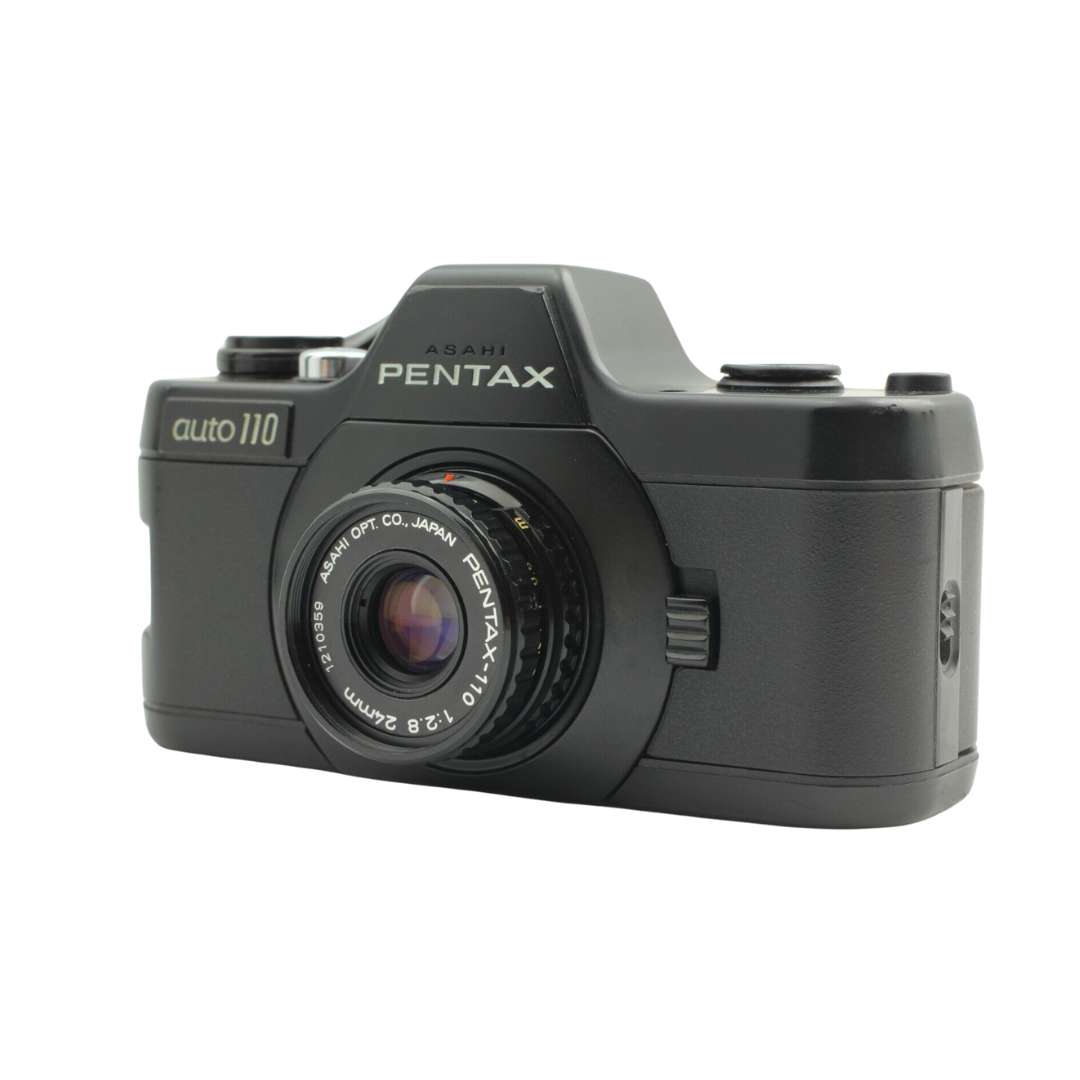 momo&mikan様 PENTAX auto110 コンパクトフィルムカメラ Pentax auto 110 Film Camera with two lenses – Relics