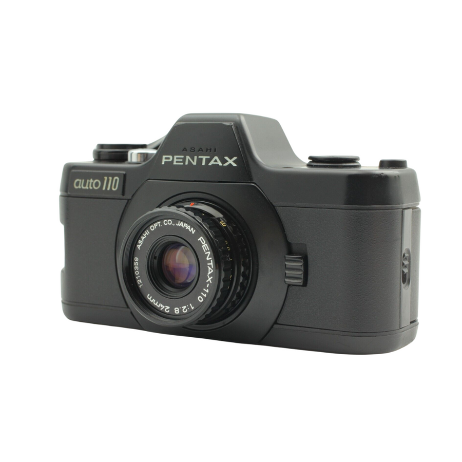 Pentax auto 110 Film Camera with two lenses