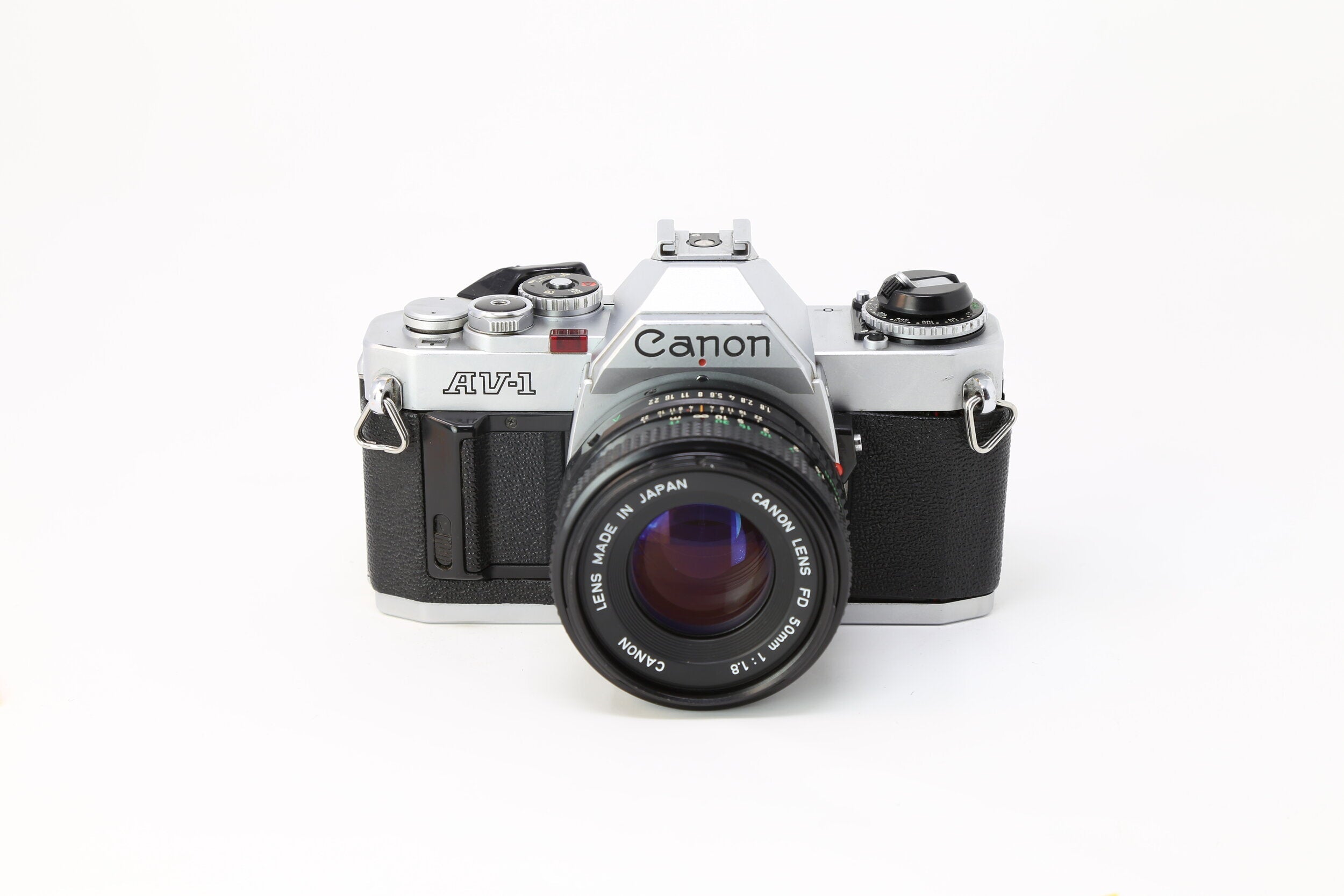 フィルムカメラ CANON AV-1 シャッタースピードダイヤルがない？！「Canon AV-1」は絞り優先