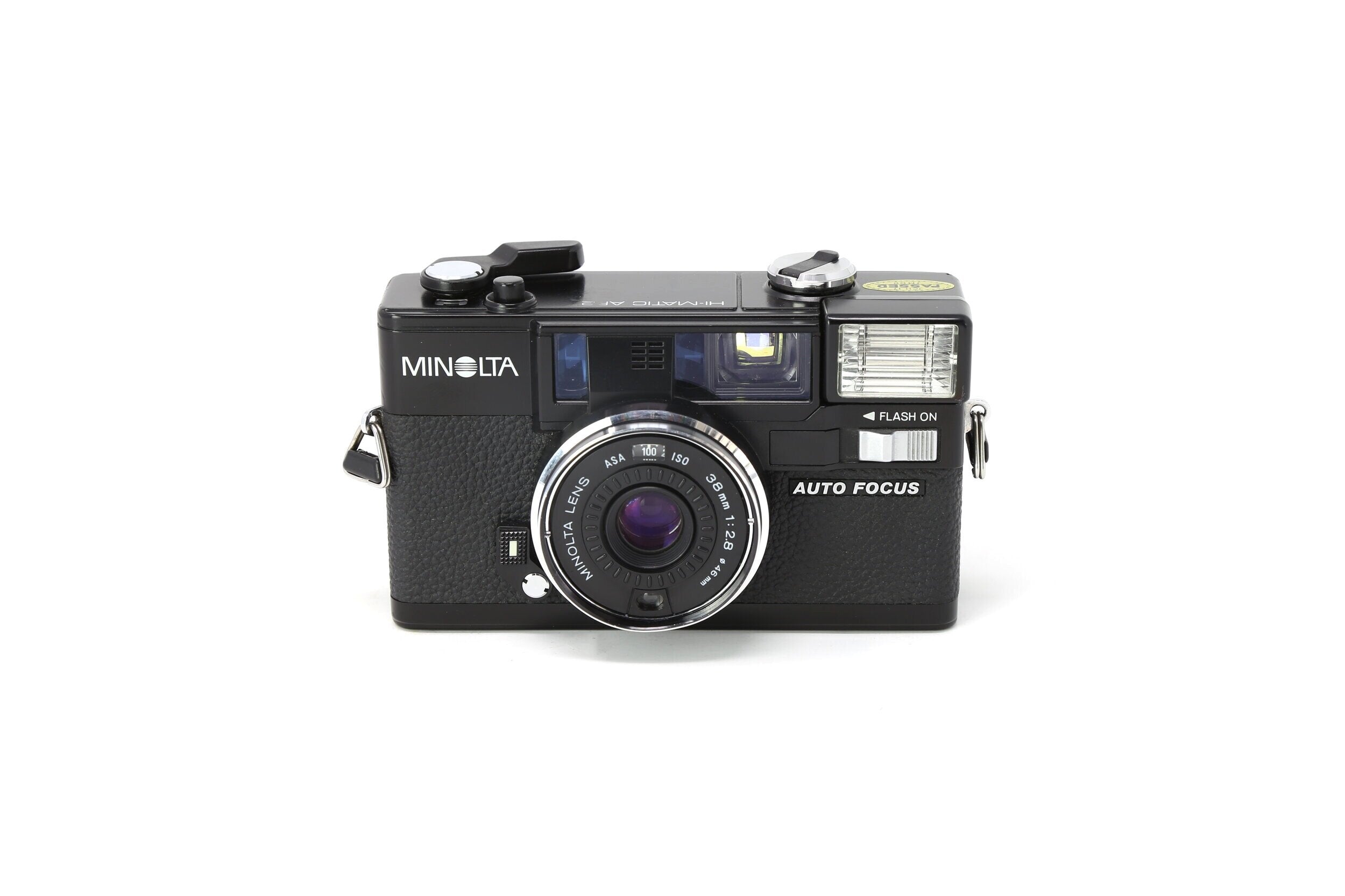 Minolta Hi-Matic AF2 35mm Film Camera – Relics