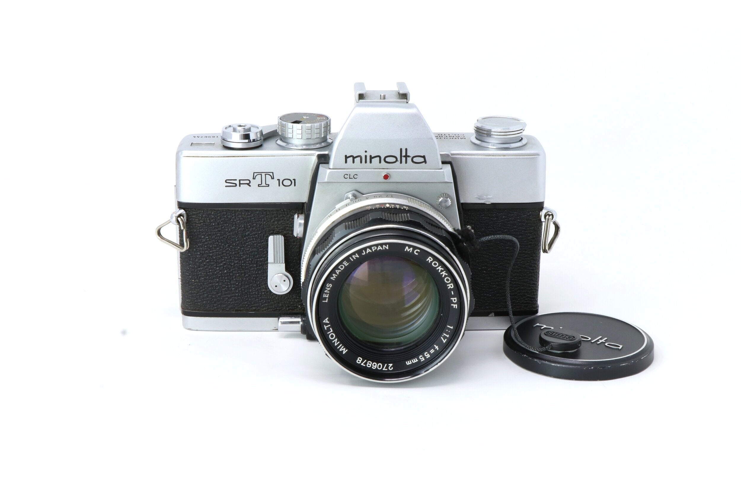 Minolta SRT 101 35mm Film Camera with 50mm lens (1969)