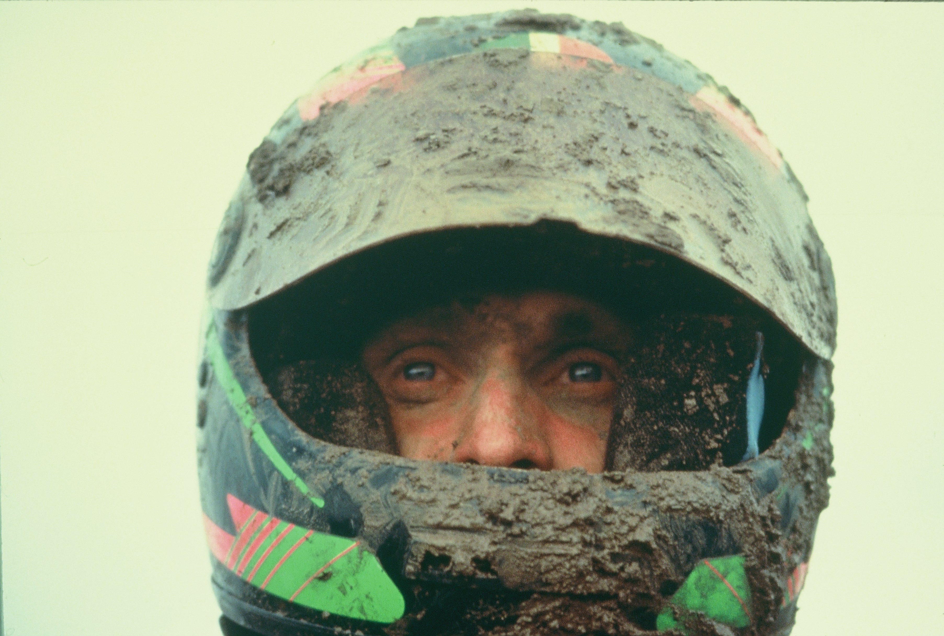 Rally Racer Helmet Mud