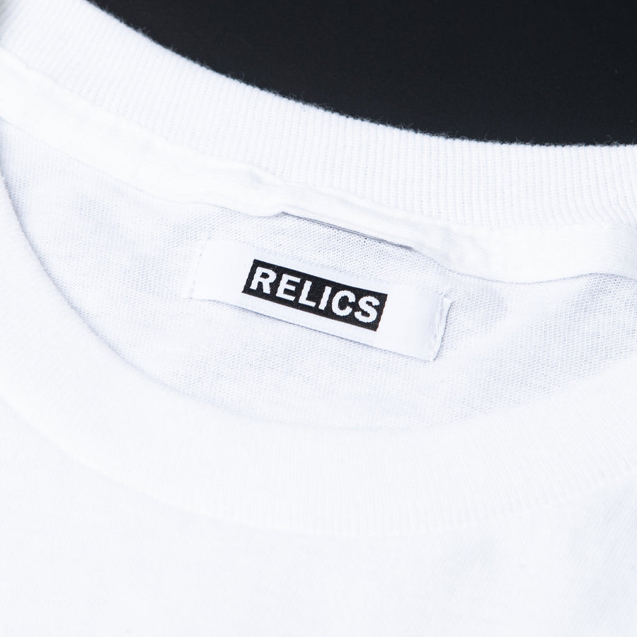 Relics Box Logo Tee White Film Camera Tshirt