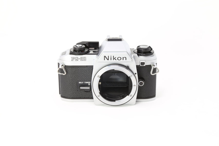 Nikon FG-20 35mm Film Camera With 50mm Lens