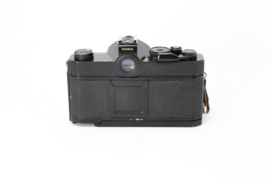 Konica AutoReflex T3 (Black) 35mm Film Camera With 40mm 1.8 lens