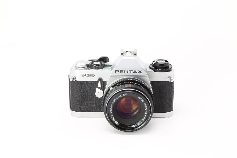 Pentax MG 35mm Film Camera with 50mm Lens