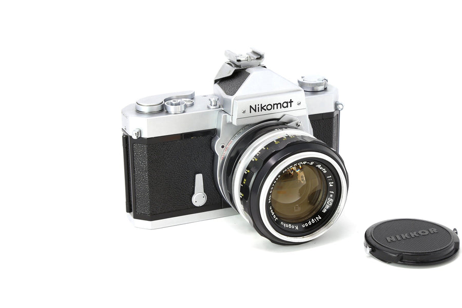 Nikon Nikkormat 35mm Film Camera with 50mm lens