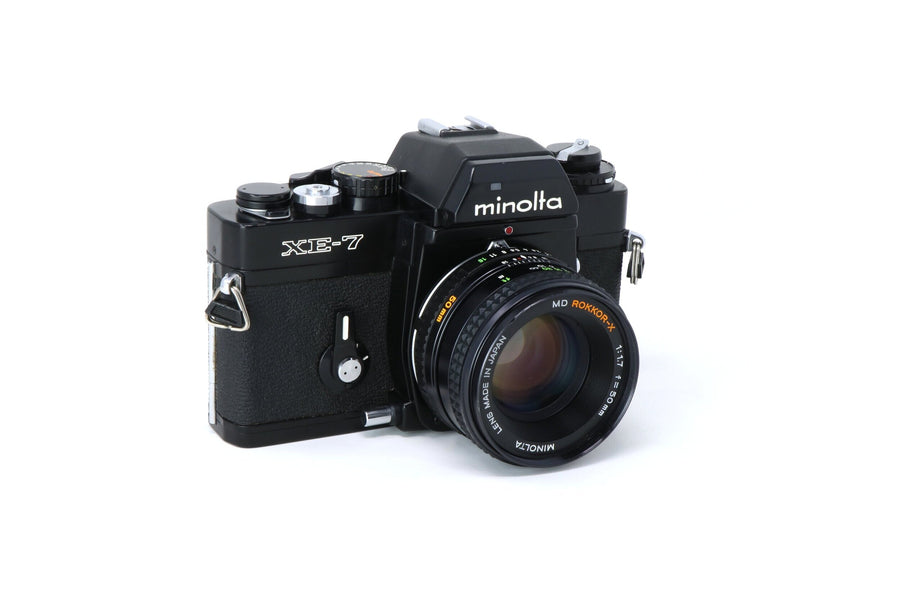 Minolta XE-7 35mm Film Camera with 50mm Lens (1974)