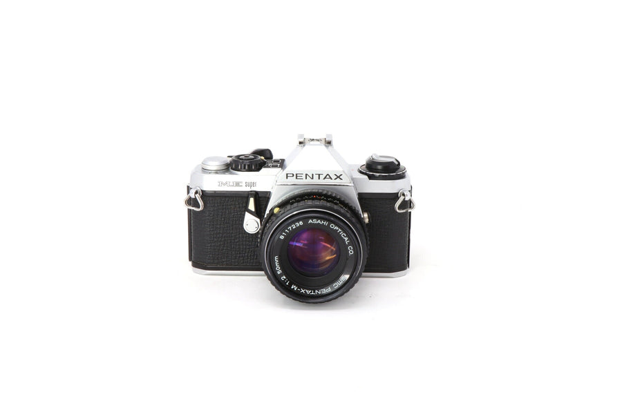 Pentax ME Super 35mm Film Camera with 50mm lens