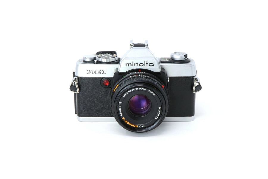Minolta XG-1 35mm Film Camera with 50mm lens (1978)