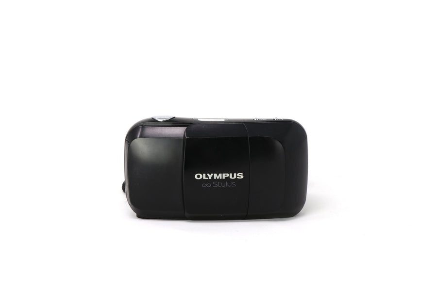 Olympus Stylus Infinity 35mm Film Camera Black & Silver (1991)