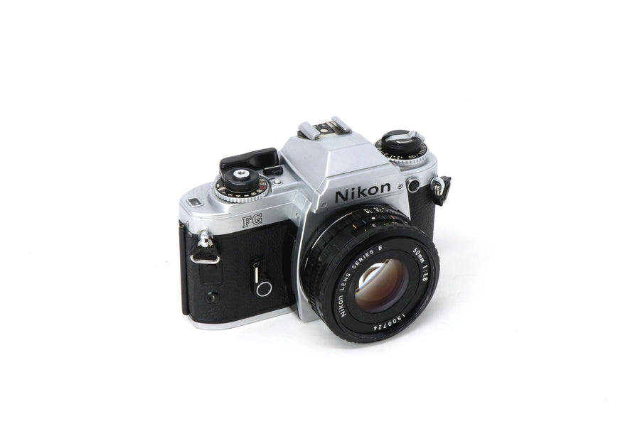 Nikon FG 35mm Film Camera with 50mm lens 1982