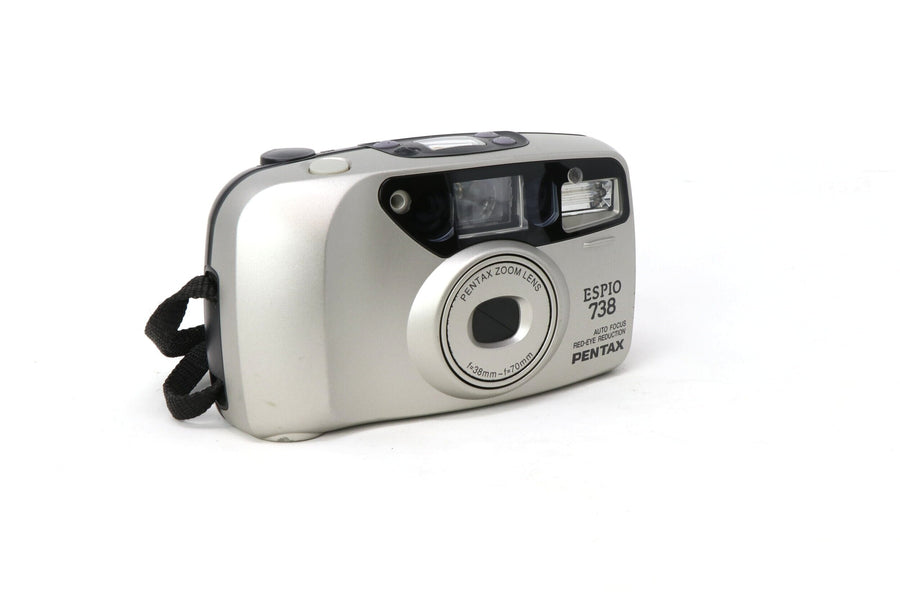 Pentax Espio 738 35mm Film Camera Silver